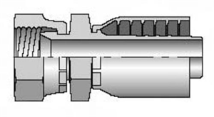 Hose Fitting - 1/4 in. x 1/4 BSPP Female Swivel