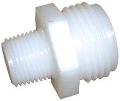 Thread Adapter - 3/4 MGHT x 3/8 MPT Poly