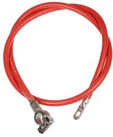 Battery Cable - 48 in., 2AWG Top-Post Straight x 7/16