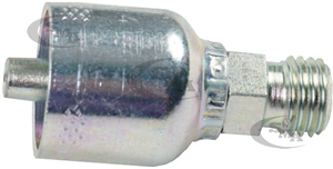 Male Straight Rigid - 1/4 in. x M12 Metric L