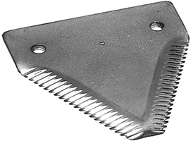 Chrome Section - Coarse 10 Tooth John Deere/New Holland, H130478/134104