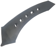 SMA Twisted Chisel - 3-in. x 22-in., 1/2-in. Bolt Holes, Left