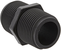 Poly Nipple - 3/4 in. MNPT x 3/4 in. MNPT