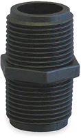Close Poly Nipple - 3 in., MNPT