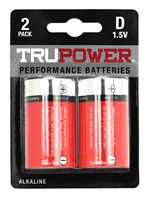 D Battery - 2-Pack
