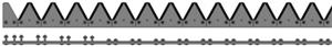 MD 279411 Tail Segment - 40 ft., Coarse