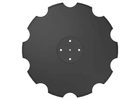 High-Speed Disc Blade - 23 in., Notched for Pottinger