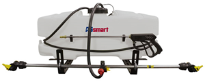AgSmart ATV Sprayer - 25 gal. 4.5 GPM Boomless Nozzles