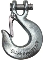 Clevis Grab Hook - 3/8 in. Grade 43 Safety Latch