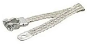9 in. Battery Ground Strap - 4 Gauge
