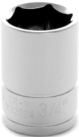 6-Point Impact Socket - 3/4 in., 1/2 in. Drive