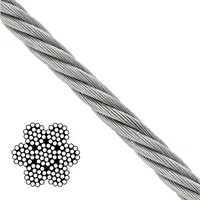 7x19 Galvanized Cable - 5/16 in. x 250 ft.