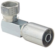 08U560 JIC Female Swivel 90 Deg. Elbow - 37 Deg.