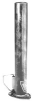 Gooseneck Fixed Tube Coupler - 2-5/16 in. Ball, 20,000 lb.
