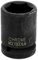 6-Point Impact Socket - 1 in. - 3/4 in. Drive