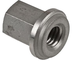 Battery Terminal Stud Nut - 3/8-16 in., Stainless Steel