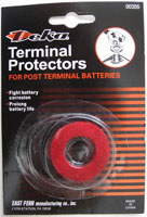 Battery Post Washer Set - Red/Black, 2-Pack