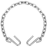 Safety Chain - 1/4 in. x 54 in., S-Hooks