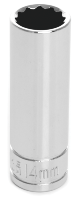 12-Point Deep-Well Socket - 14 mm, 3/8 in. Drive
