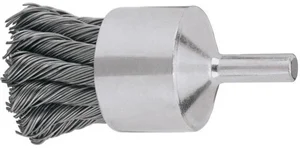 Knot-End Wire Brush - 1-1/8 in. 1/4 in. Shank