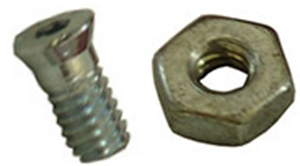 Section Bolt - 1/2CS, With Nut, 10/BB