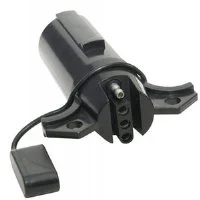Trailer Wiring Adapter - 7-Wire Round Female to 4-Wire Flat