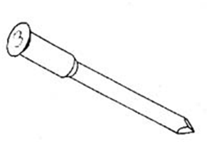Alligator Rivet Pin - 10 in., 4-Pack
