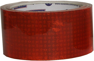 Reflective Conspicuity Tape - 2 in. x 30 ft., Red
