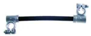 Top-Post Battery Cable - 12 in., 1 Gauge, Black Cover