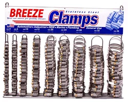 Breeze Hose Clamp Display - 200-Pack