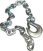 Safety Chain - 3/8 in. x 35 in., Forged Hook