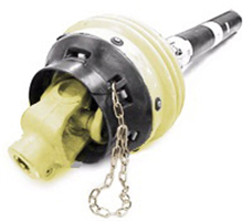 CV Tractor Side Half Shaft - 1-3/8 in. x 6 Spline