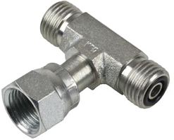 1/4 in. OFS Swivel-Nut Branch Tee - STL