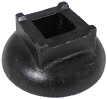 Square Axle End Washer for Utility Discs - 1 in.