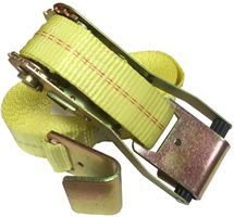 Ratchet Strap - 2 in. x 27 ft. - Flat Hooks