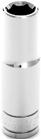 Deep-Well Impact Socket - 1/2 in., 1/2 in. Drive, 6-Point