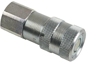 Flat Face Coupler Body - 3/8 in., 3/4-16 Thread