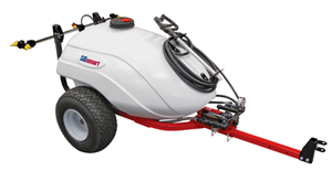 AgSmart Trailer Sprayer - 50 gal., 4.0 GPM, Boomless Nozzles