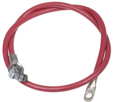 Battery Cable - 42 in., 2AWG Top-Post Straight x 7/16
