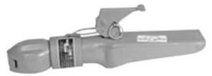 Square-Tongue Trailer Coupler - 3 in. Tube, For 2-5/16 in. Ball