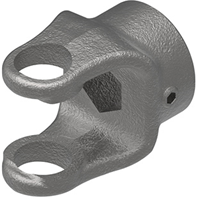 1000 Series Implement Yoke - 7/8 in. Hex Bore, Set Screw