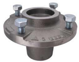 4-Bolt Hub - 1250 lb. With Cups (Q669)