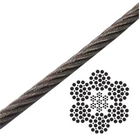 6x25 Wire Rope - 1/2 in. x 100 ft.