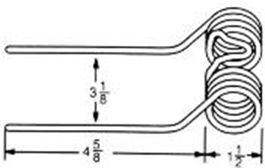 AgSmart Baler Pickup Tooth - Hesston 7751621