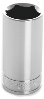 Deep-Well Impact Socket - 22 mm - 3/8 in. Drive