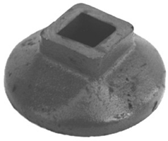 AgSmart Utility Disc Spool - 4-13/16 in. Spacing, 1-1/8 in. Square