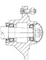 6-Bolt Hub/Spindle Assembly - 281031/281220, FH30-6