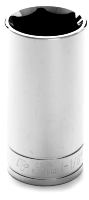 Deep-Well Impact Socket - 1-1/8 in., 1/2 in. Drive, 6-Point