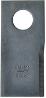Disc Mower Drum Knife - Left-Hand 7° Twist 6-Pack 9847684