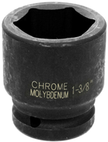 6-Point Impact Socket - 1-3/8 in. - 3/4 in. Drive